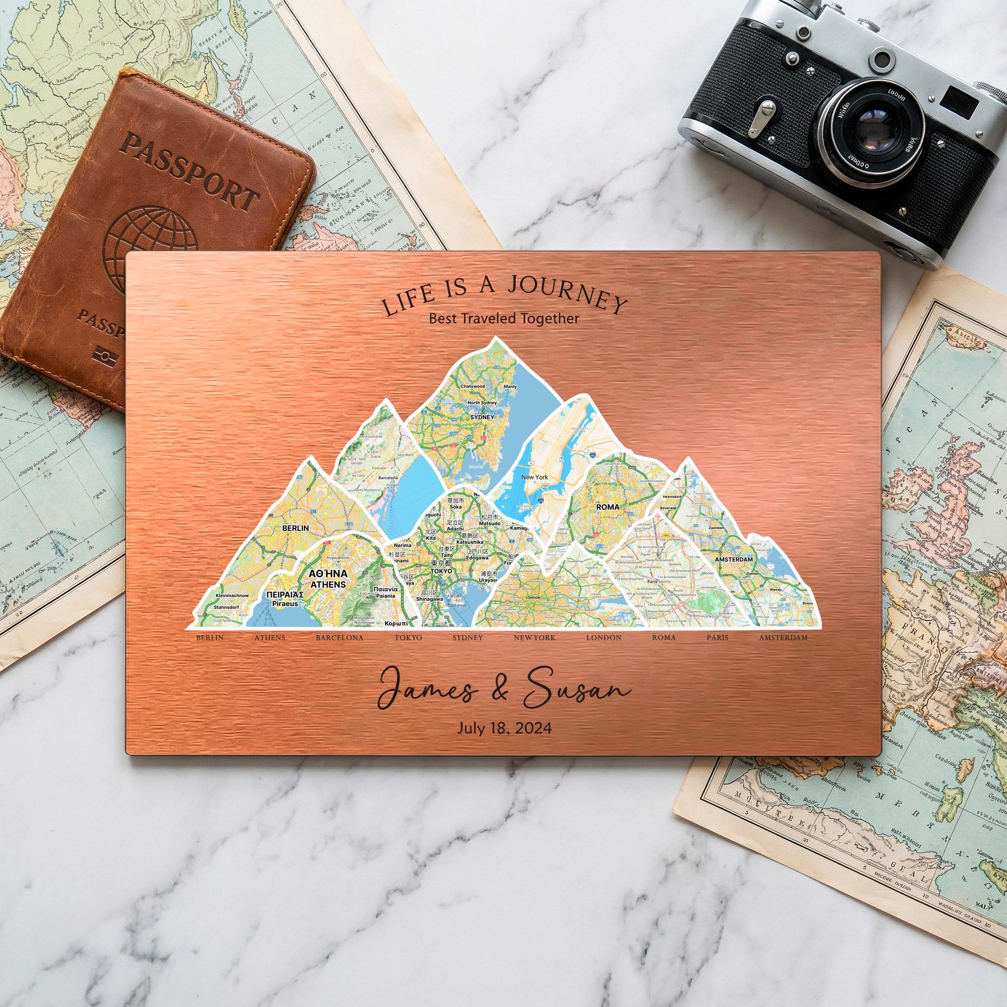 Personalized Copper Mountain Map