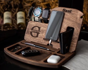 Personalized Gift for Him, Boyfriend Birthday Gift Long distance gift Docking Station Gifts For The Couple