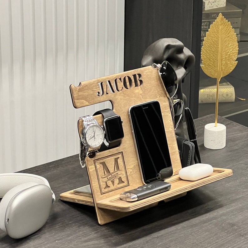 Custom Gift docking station gifts for boyfriend High school image 1