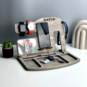 Personalized Docking Station for Men with Photo Mens image 4