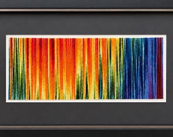 Custom Temperature Cross Stitch Pattern PDF – Weather Heatmap Embroidery Chart – Personalized  Gift, Data Cross Stitch, Temperature Chart