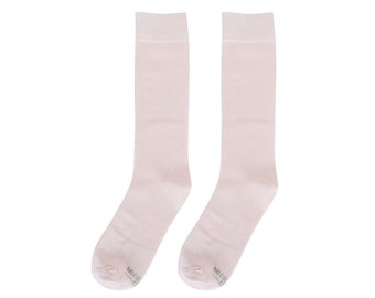 Chaussettes roses pâles, chaussettes roses unies pour garçons d'honneur, chaussettes roses pâles pour garçons d'honneur, chaussettes roses pour garçons d'honneur pour le jour du mariage, cadeau garçons d'honneur