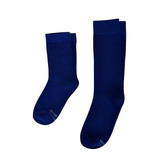 Navy blue cheap kids socks