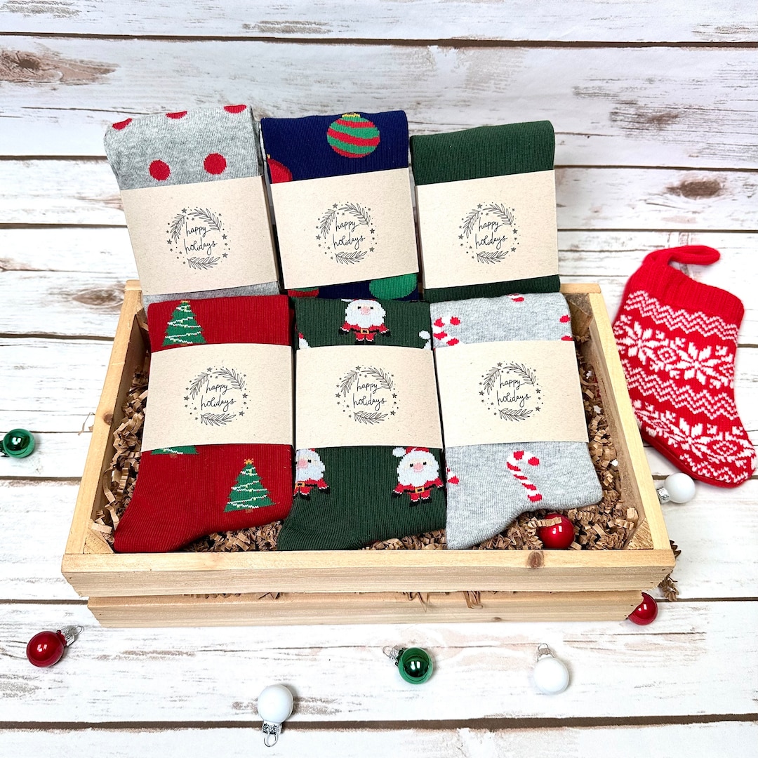 Men's Holiday Socks, Christmas Socks Gift for Men Stocking Stuffer