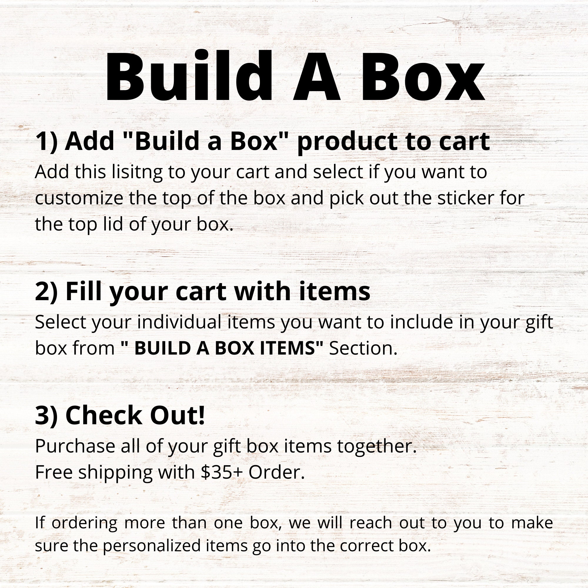 Build A Box - Start Here! - Create Your Own Groomsmen Gift Box, Gift ...