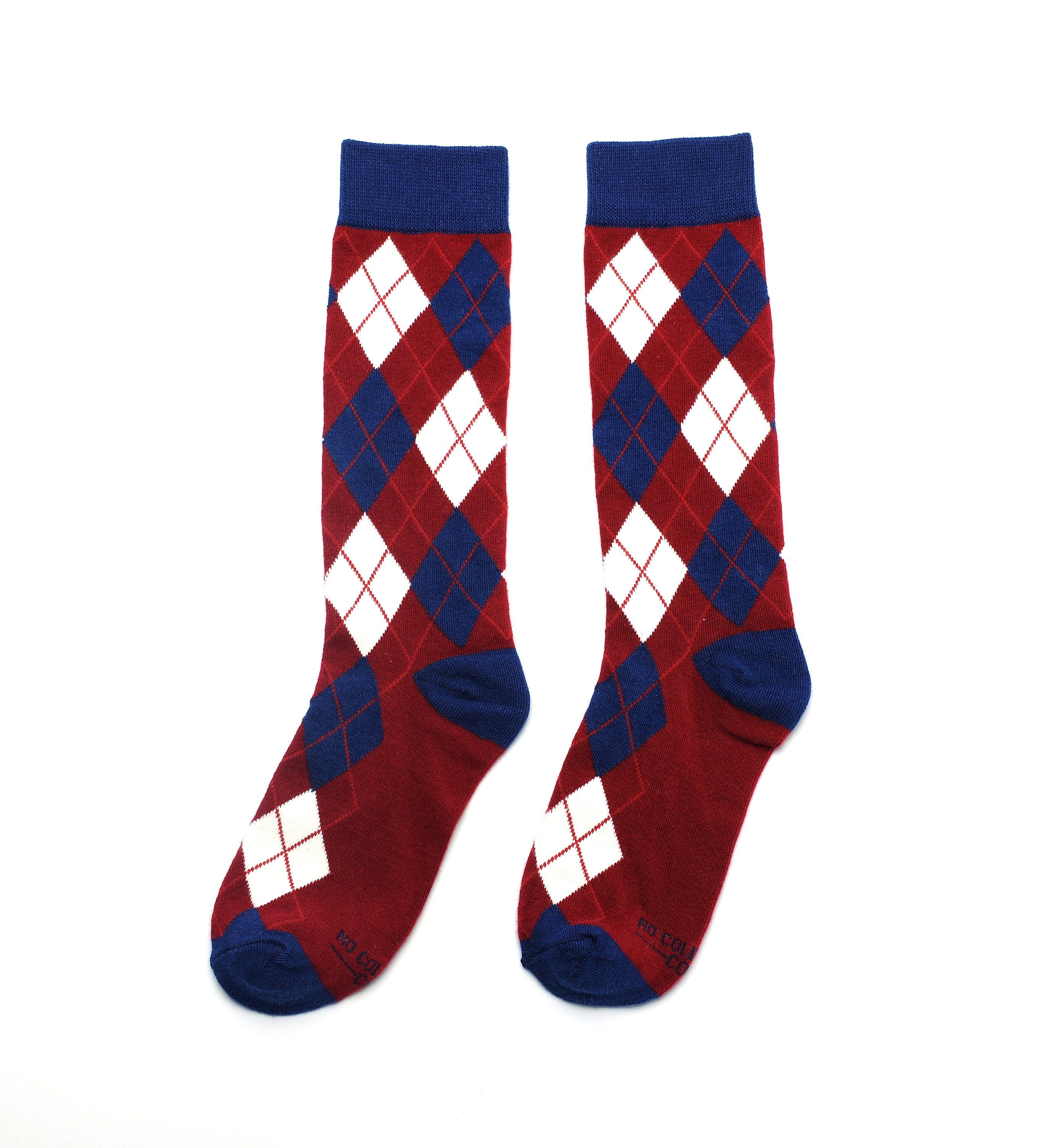 navy and burgundy dress socks Black Label Men's Dress Socks