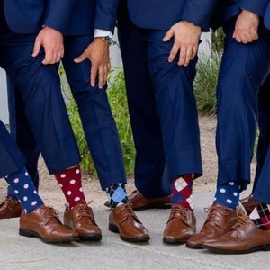 Groomsmen Socks for Wedding, Dress Socks for Groom, Best Men Socks, Groomsman Socks, Wedding Socks Groomsmen Gift for Groomsmen Proposal