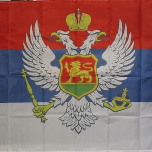 Flag of Montenegro kingdom