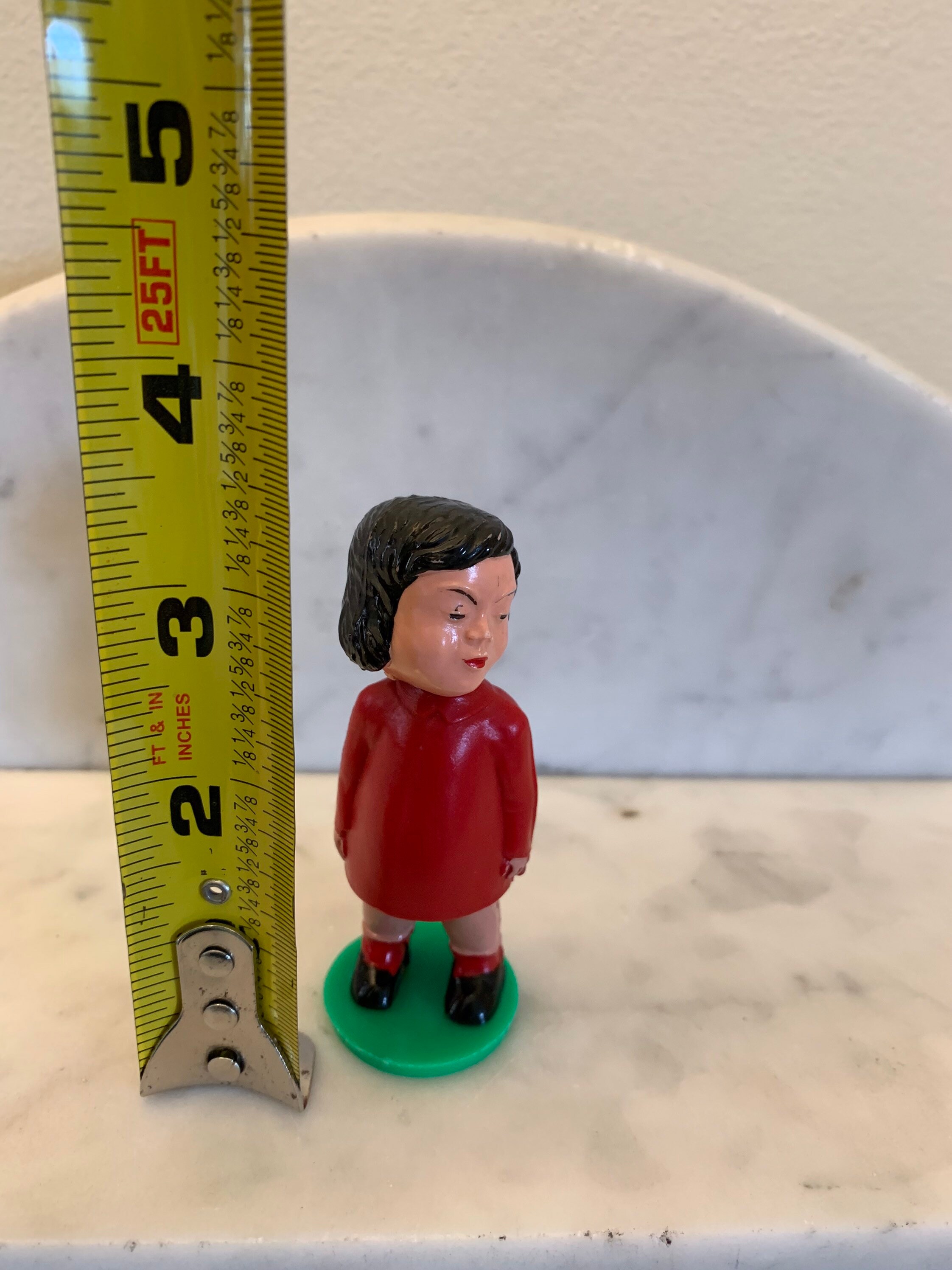 Vintage Plastic Bobble Head Figurine Etsy
