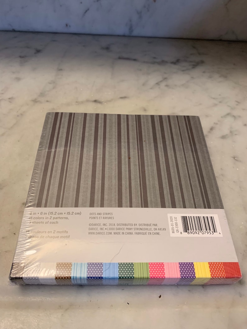 New Darice Premium 6X6 Card Stock Etsy