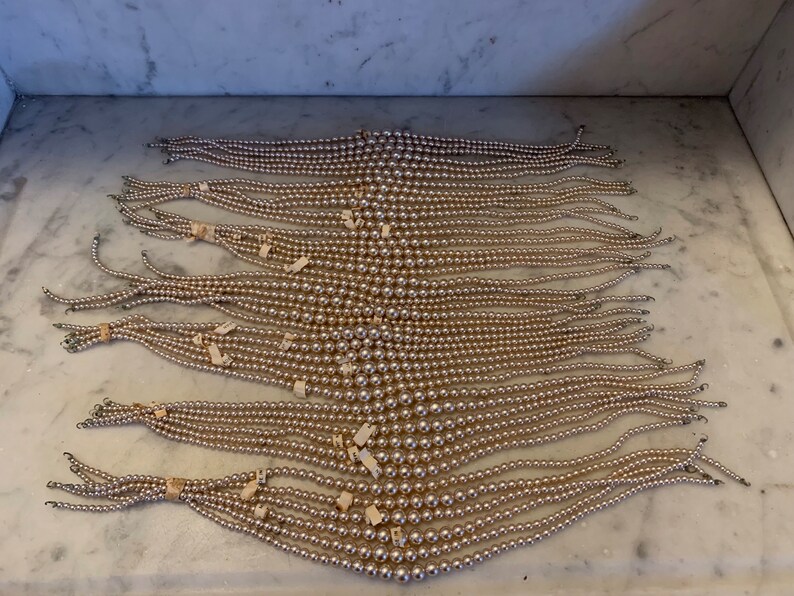 Vintage 14 Temporary Strands of Pearls Etsy