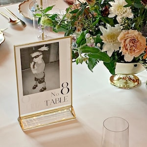 Wedding Table Numbers 1-15 Template image 1