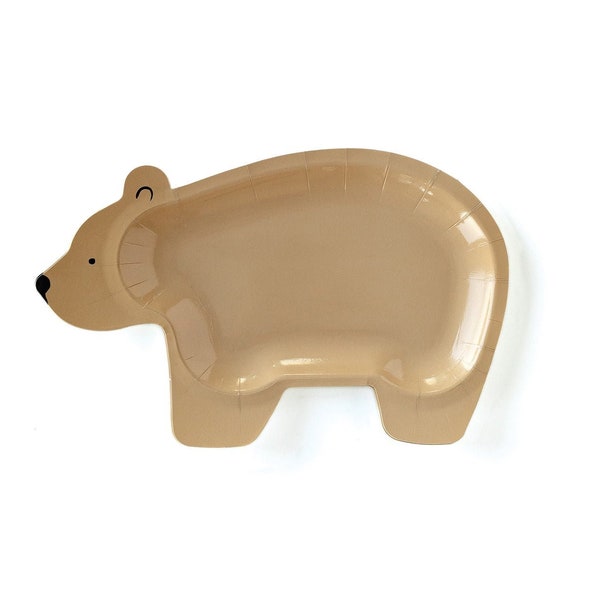 Woodland Bear Plates