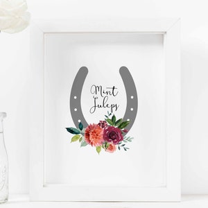 Derby Party Mint Juleps Sign, Downloadable File Only