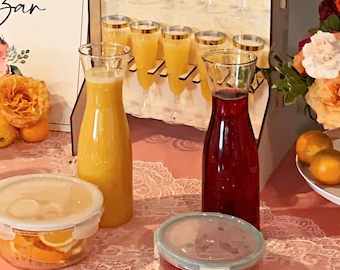 Juice Carafe - Mimosa Bar Supplies