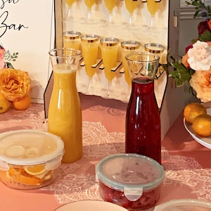 Juice Carafe - Mimosa Bar Supplies