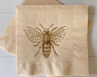 Honeybee Cocktail Napkins