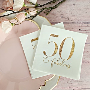 50 Never Looked So Good Banner – Rose Gold Glitter 50th Birthday Decor For Women, Party Backdrop - View #4