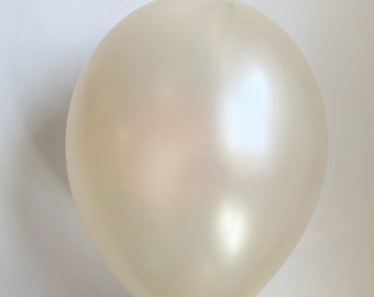 Pearl Peach Balloons - 11 inch - Set of 5