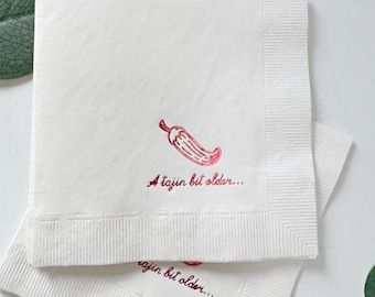 A Tajin Bit Older Birthday Napkins | Set of 16 Cocktail Sized