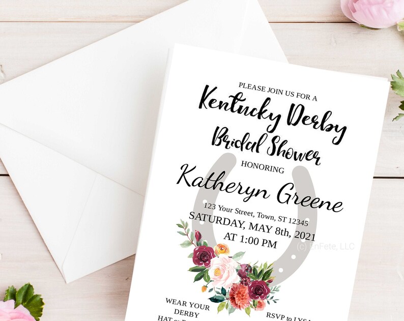 Derby Event Invitation