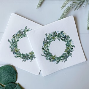 Botanical Wreath Cocktail Napkins