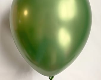 Martini Sage Pearl Balloons Set of 5 Latex