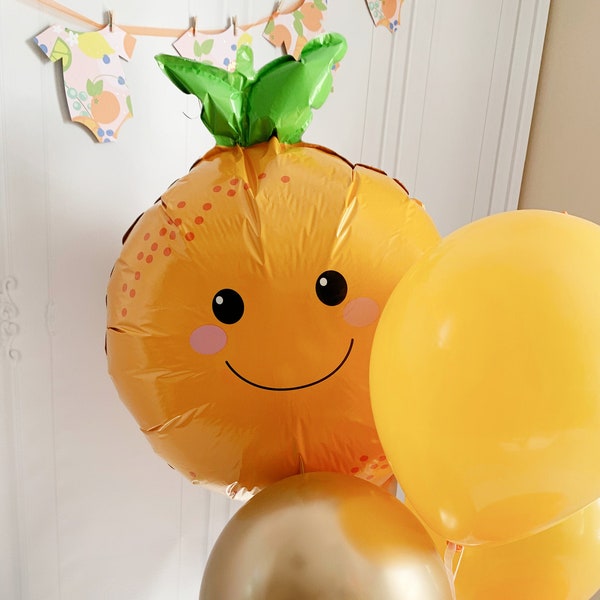 Little Cutie Orange Balloon