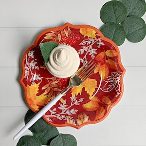 Fall Dessert Plates Etsy
