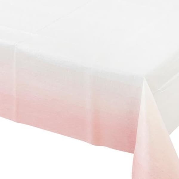 Pink Ombre Table Cover - Blush