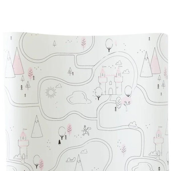 Princess Coloring Activity Table Runner