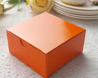 Cake and Donut Boxes  - Orange