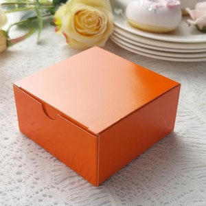 Cake and Donut Boxes Orange image 1