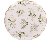 Botanical Tea Party Paper Plates