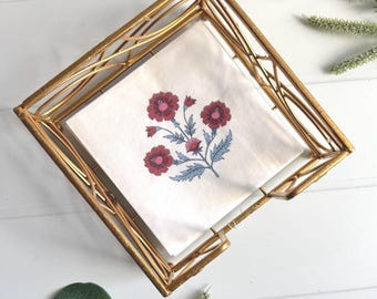 Gold Cocktail Napkin Caddy: Hostess Gift