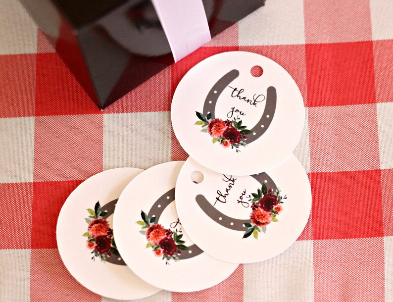 Kentucky Derby Party Favor Tags Bridal Shower Favors Baby Etsy