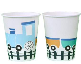 Train Party Cups