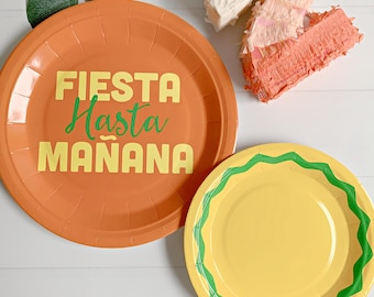 Cinco De Mayo and Taco Bar Party Plates and Napkins