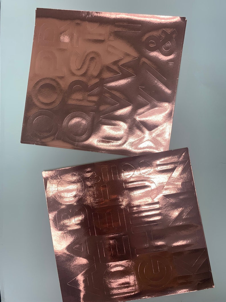 Giant Wedding Polaroid Frame Photo Prop Copper Etsy