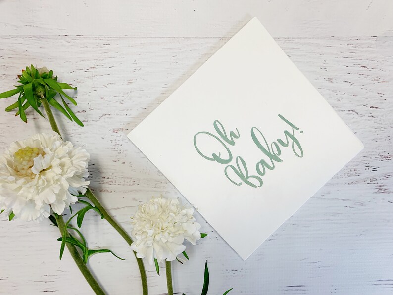Sage Green & Dusty Blue Confetti - Perfect for Oh Boy Baby Shower, Bridal Showers and Weddings bild 6