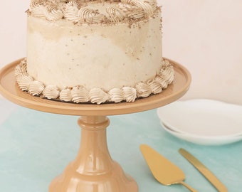 Mocha Melamine Cake Stand