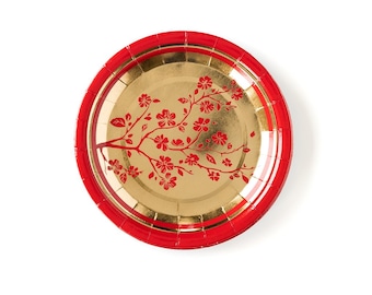 Chinese New Year Plates - Cherry Blossom