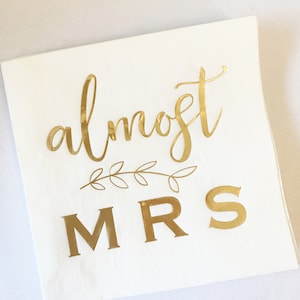 Almost Mrs. Bridal Shower Guest Book image 10