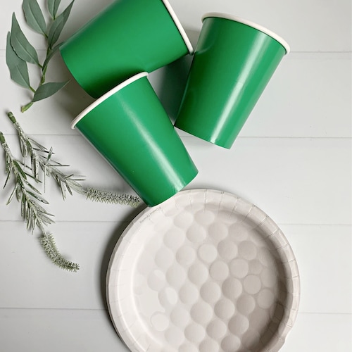 Golf Dessert Plates Set of 8 Golf Party Theme Golf Event Etsy