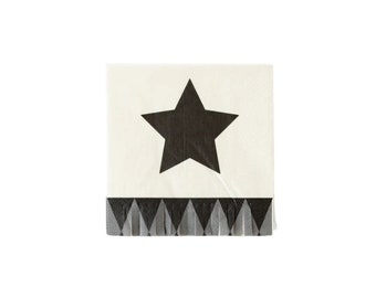 Vintage Halloween Napkins - Star