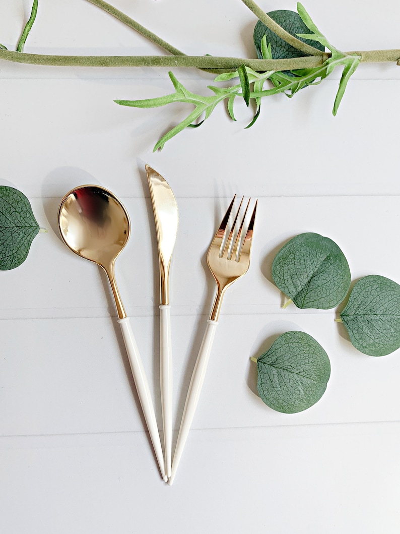 Navy Blue With Gold Dessert Plates Plastic Etsy