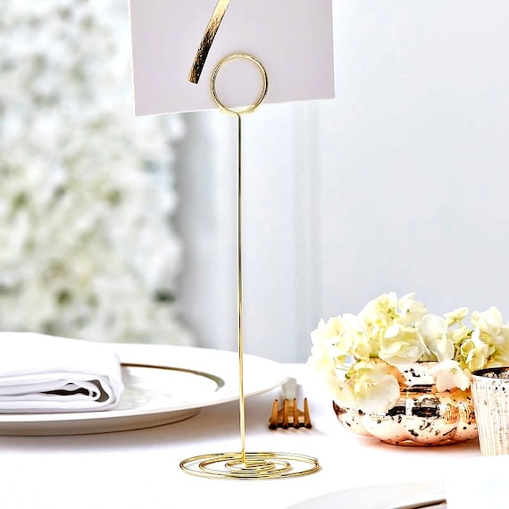 Gold Table Number Holders Il_570xn