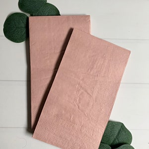 Dusty Rose Dinner Napkins
