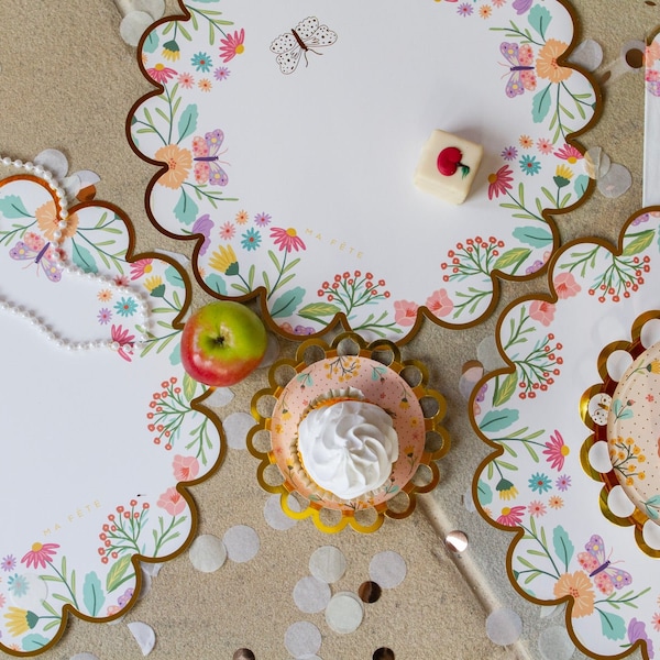 Tea Party Placemats Etsy