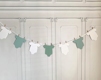 Sage Baby Shower Banner